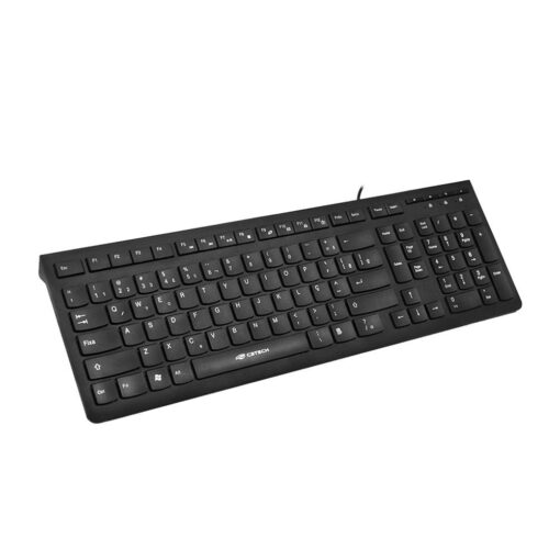 TECLADO USB MULTIMIDIA KB-M60BK PRETO C3TECH